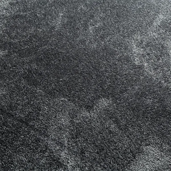 JAB Amaze 691 graublau – quadratische Draufsicht Velours-Teppichboden in graublau